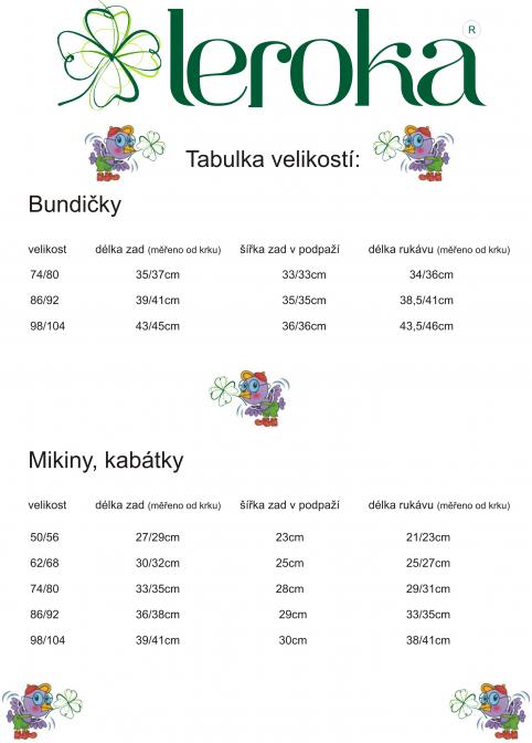 tabulka velikostí_leroka1