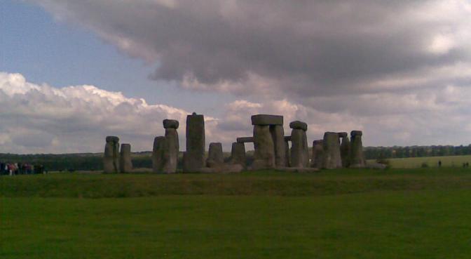 Moje návštěva Anglie, Stonehenge