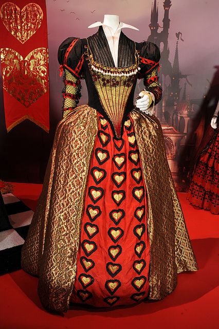 Helena Bonham Carter’s “Red Queen” costume from Tim Buton's Alice in Wonderland